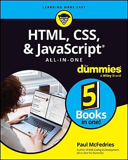 E-Book (pdf) HTML, CSS, &amp; JavaScript All-in-One For Dummies von Paul McFedries