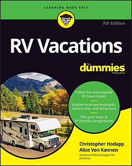 eBook (pdf) RV Vacations For Dummies de Alice Von Kannon, Christopher Hodapp