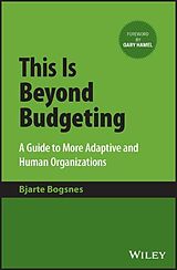 Livre Relié This Is Beyond Budgeting de Bogsnes Bjarte