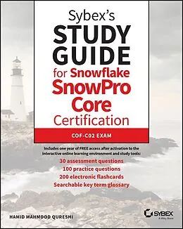 E-Book (epub) Sybex's Study Guide for Snowflake SnowPro Core Certification von Hamid Mahmood Qureshi