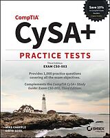 Couverture cartonnée CompTIA CySA+ Practice Tests de Chapple Mike, Seidl David