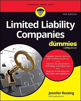 eBook (epub) Limited Liability Companies For Dummies de Jennifer Reuting