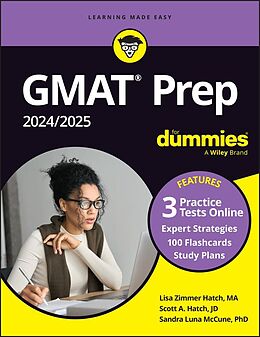 eBook (pdf) GMAT Prep 2024/2025 For Dummies with Online Practice (GMAT Focus Edition) de Lisa Zimmer Hatch, Scott A. Hatch, Sandra Luna McCune