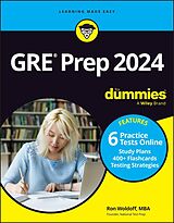 eBook (pdf) GRE Prep 2024 For Dummies with Online Practice de Ron Woldoff