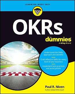 eBook (epub) OKRs For Dummies de Paul R. Niven