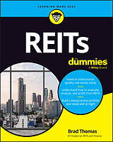 Couverture cartonnée REITs For Dummies de Thomas Brad