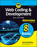 Couverture cartonnée Web Coding & Development All-in-One For Dummies de Paul McFedries