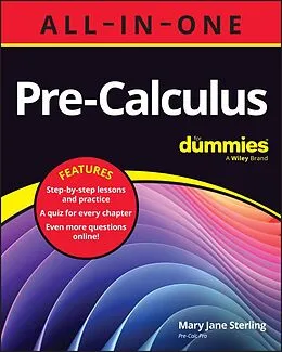 E-Book (pdf) Pre-Calculus All-in-One For Dummies von Mary Jane Sterling