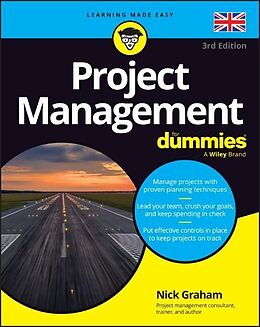 Couverture cartonnée Project Management For Dummies - UK de Graham Nick