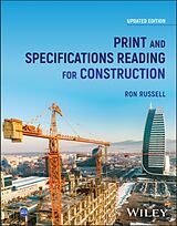 Livre Relié Print and Specifications Reading for Construction de Russell Ron