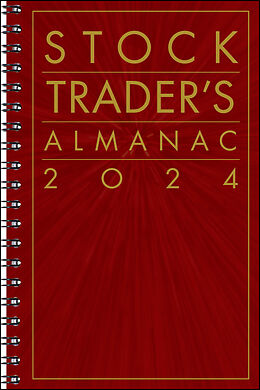 Couverture cartonnée Stock Trader's Almanac 2024 de Jeffrey A. Hirsch, Christopher Mistal