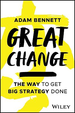 eBook (epub) Great Change de Adam Bennett