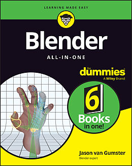 Couverture cartonnée Blender All-in-One For Dummies de Jason van Gumster