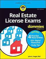 eBook (pdf) Real Estate License Exams For Dummies de John A. Yoegel