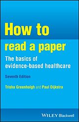 Couverture cartonnée How to Read a Paper de Trisha M. Greenhalgh, Paul Dijkstra