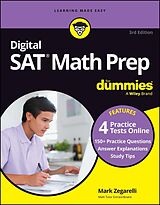E-Book (epub) Digital SAT Math Prep For Dummies, 3rd Edition von Mark Zegarelli