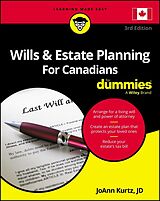 eBook (epub) Wills &amp; Estate Planning For Canadians For Dummies de JoAnn Kurtz