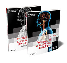 Couverture cartonnée Principles of Anatomy and Physiology + Study Guide, 16e International Adaptation Set de Tortora Gerard J., Derrickson Bryan H.