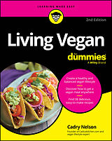 Couverture cartonnée Living Vegan For Dummies de Cadry Nelson