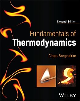 Livre Relié Fundamentals of Thermodynamics de Borgnakke Claus