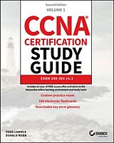 Couverture cartonnée CCNA Certification Study Guide Volume 1 de Lammle Todd