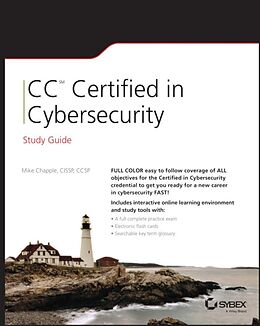 Couverture cartonnée CC Certified in Cybersecurity Study Guide de Chapple Mike