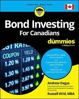 eBook (epub) Bond Investing For Canadians For Dummies de Andrew Dagys, Russell Wild