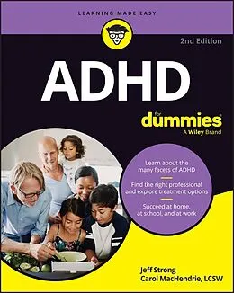 E-Book (epub) ADHD For Dummies von Jeff Strong, Carol MacHendrie