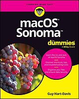 eBook (pdf) macOS Sonoma For Dummies de Guy Hart-Davis