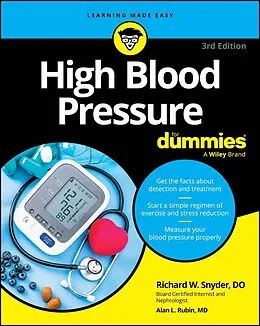 E-Book (pdf) High Blood Pressure For Dummies von Richard Snyder
