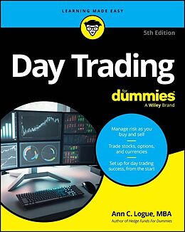 Kartonierter Einband Day Trading For Dummies von Ann C. Logue