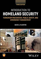 Couverture cartonnée Introduction to Homeland Security de McEntire David A.