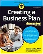 Couverture cartonnée Creating a Business Plan For Dummies de Veechi Curtis