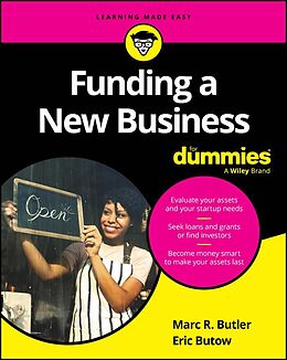 eBook (epub) Funding a New Business For Dummies de Marc R. Butler, Eric Butow