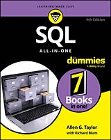 Couverture cartonnée SQL All-In-One for Dummies de Allen G. Taylor, Richard Blum