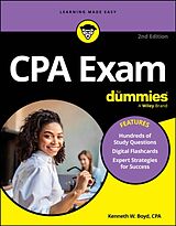 Couverture cartonnée CPA Exam for Dummies de Boyd Kenneth W.