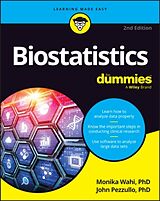 Couverture cartonnée Biostatistics for Dummies de Monika Wahi, John Pezzullo