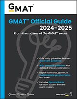 Kartonierter Einband GMAT Official Guide 2024-2025: Book + Online Question Bank von Gmac (Graduate Management Admission Council)