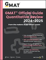Kartonierter Einband GMAT Official Guide Quantitative Review 2024-2025: Book + Online Question Bank von GMAC (Graduate Management Admission Council)