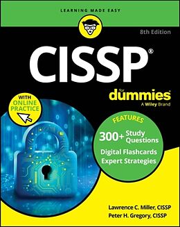 Couverture cartonnée Cissp for Dummies de Miller Lawrence C., Gregory Peter H.