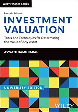 Couverture cartonnée Investment Valuation, University Edition de Damodaran Aswath