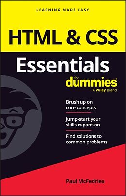 Couverture cartonnée HTML & CSS Essentials for Dummies de McFedries Paul