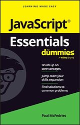 Couverture cartonnée JavaScript Essentials for Dummies de McFedries Paul