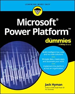 Couverture cartonnée Microsoft Power Platform For Dummies de Jack A. Hyman