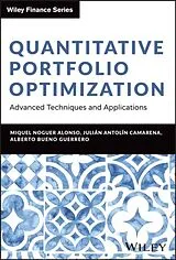 Fester Einband Quantitative Portfolio Optimization von Miquel Noguer Alonso, Julian Antolin Camarena, Alberto Bueno Guerrero