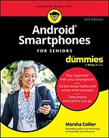 Couverture cartonnée Android Smartphones For Seniors For Dummies de Collier Marsha