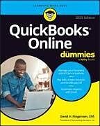 Couverture cartonnée QuickBooks Online for Dummies, 2025 Edition de David H Ringstrom