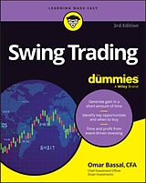 Couverture cartonnée Swing Trading For Dummies de Bassal Omar