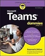 Couverture cartonnée Microsoft Teams For Dummies de Withee Rosemarie