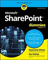 Kartonierter Einband SharePoint For Dummies von Ken Withee, Rosemarie Withee